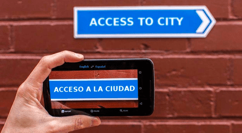 ¿Posees un Android? Así podrás traducir un letrero en inglés u otro idioma con la cámara del celular