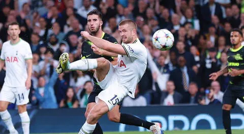 ¡Empate agónico! Tottenham igualó 1-1 con Sporting Lisboa por la UEFA Champions League