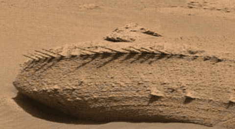 ¿Una columna vertebral en Marte? La NASA explica este insólito hallazgo