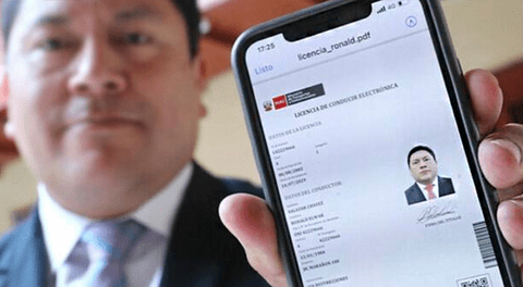 Así puedes descargar tu BREVETE electrónico a tu celular para manejar con tranquilidad