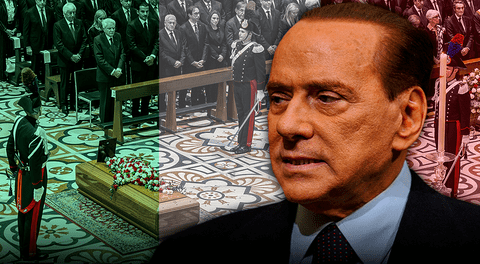 Italia de luto por Silvio Berlusconi: despiden a expresidente en masivo funeral de Estado en Milán