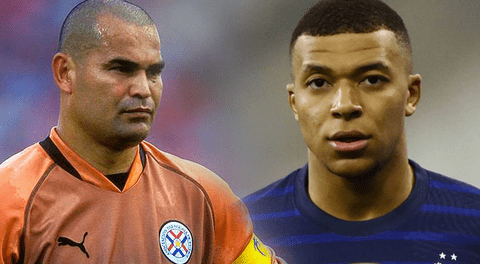Chilavert 'dispara' contra Kylian Mbappé: "En Sudamérica sería un jugador normalito"