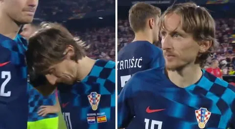 Luka Modric se quedó sin título: así fue su triste reacción tras caer en penales ante España