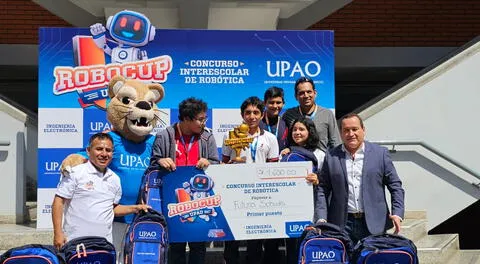 Futura Schools ganó tercer concurso interescolar Robocup UPAO 2023