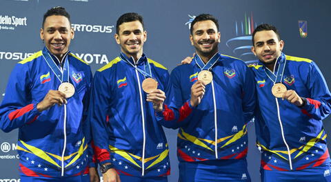 ¡Rumbo a París 2024! Venezuela obtuvo su primera medalla de bronce en un Mundial de Esgrima
