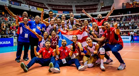 Puerto Rico vence a Republica Dominicana y avanza a la final de la Copa Panamericana de Vóley Femenino