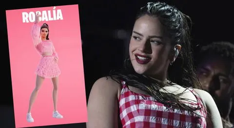 Rosalía aparecería en Fortnite, con nueva skin y un emote al ritmo de 'Bizcochito'