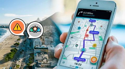 Waze: ¿qué significan los colores en las vías y los íconos que aparecen en la aplicación?