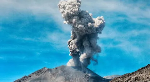 Arequipa: IGP emite alerta naranja por dispersión de cenizas de volcán Sabancaya