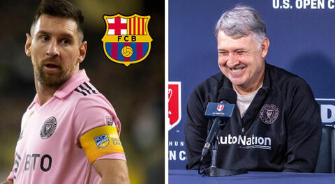 'Tata' Martino y su cruel broma sobre el posible regreso de Lionel Messi al FC Barcelona