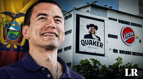 La historia de la franquicia Quaker y su vínculo con Daniel Noboa, presidente de Ecuador