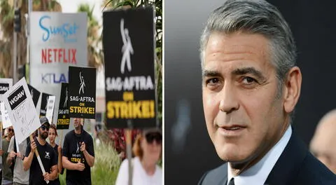 Propuesta de George Clooney para poner fin a la huelga de actores fue rechazada por el sindicato