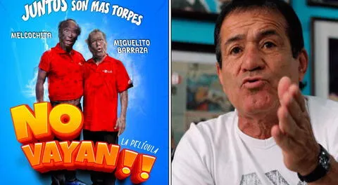Miguelito Barraza se queja del director de ‘No vayan’, su película con Melcochita: “Es un zafarrancho”