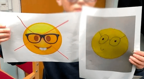 Un niño recoge firmas para cambiar un emoji de Apple que considera “ofensivo e insultante”