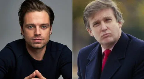 El increíble cambio físico de Sebastian Stan para interpretar a Donald Trump en su película biográfica