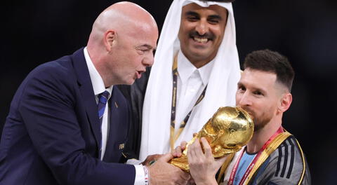 Presidente de la FIFA sobre Messi: "Que llegue al próximo Mundial, al de después y al del 34"