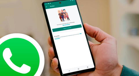 WhatsApp incluye una función que te tomará un selfie y creará un avatar idéntico a ti