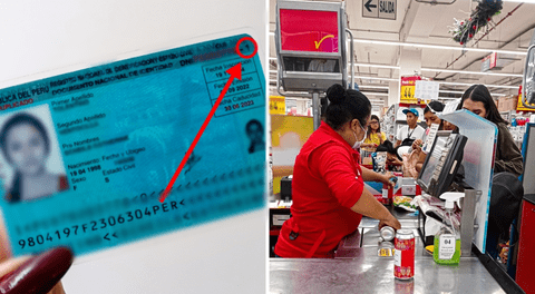 ¿Cuál es la razón por la que algunos supermercados exigen el código de verificación de tu DNI?