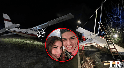 Novios viajan en diferentes aviones, sufren accidente aéreo al mismo tiempo y ambos sobreviven