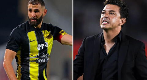 Marcelo Gallardo y la drástica decisión que tomó con Karim Benzema tras discutir en Al Ittihad