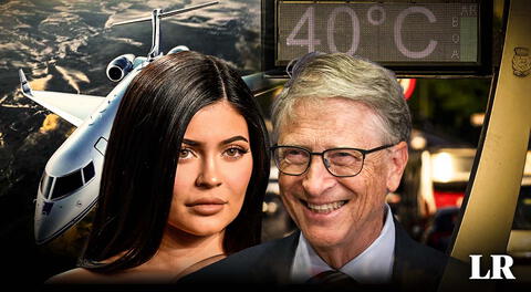 Bill Gates, Kylie Jenner y otros: los famosos que más contaminan por viajar en aviones privados