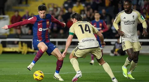 ¡No pudo! Barcelona empató 3-3 con Granada LaLiga EA Sports y se aleja de la punta