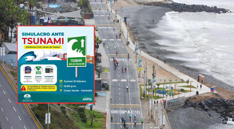 Simulacro de tsunami: Municipalidad de Magdalena paralizará el tránsito en la bajada Marbella y Sucre