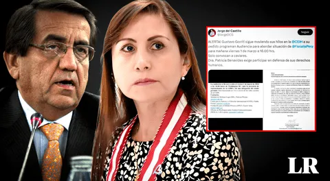Jorge del Castillo reconoce que ‘Vane 2′ es el apodo con que tiene agendado a Patricia Benavides