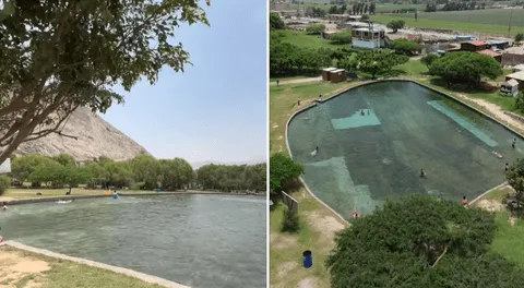 Laguna natural en Trapiche: ¿cómo llegar a esta piscina de aguas turquesas de Lima Norte con menos de S/10?
