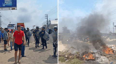 Iquitos: ciudadanos bloquean carretera por falta de agua potable