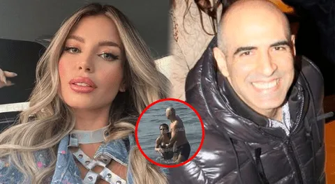 Flavia Laos y Omar Macchi son captados juntos: ¿qué vinculo tienen la influencer y el empresario?