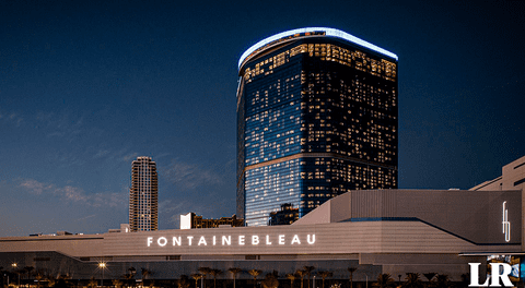 Fontainebleau Resort, el nuevo y lujuso rascacielos más grande de Las Vegas: tiene un hotel y casino