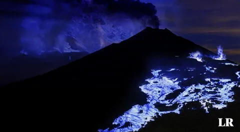 Descubre el misterio del volcán Kawah Ijen en Indonesia: ¿por qué expulsa lava azul?