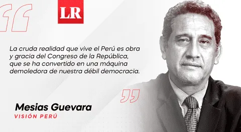 Lo que el Congreso se llevó, por Mesias Guevara