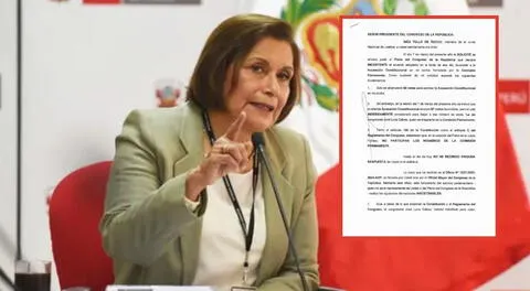 JNJ: Inés Tello reitera su pedido al Congreso para declarar nula su inhabilitación