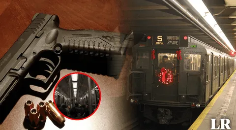 Tiroteo en tren de Nueva York deja 1 hombre herido de bala en la cabeza: ¿qué pasó?