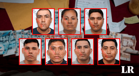 Detienen a 7 policías en Chiclayo dedicados al cobro de cupos a transportistas mediante aplicativos