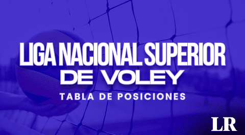 Tabla de posiciones Liga Nacional Superior de Vóley 2024 de la segunda etapa EN VIVO