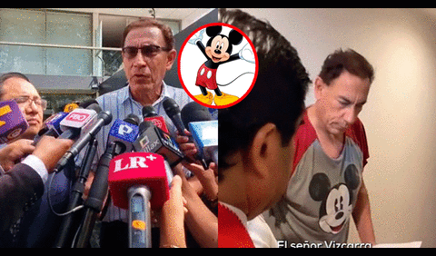 Vizcarra sobre su viral pijama de Mickey Mouse: "Siempre haciendo marketing"