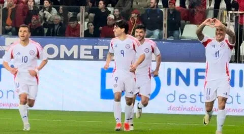 Chile goleó a Albania por amistoso internacional fecha FIFA 2024