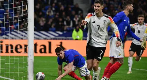 Alemania venció 2-0 a Francia en el regreso de Toni Kroos y con un gol a los 8 segundos