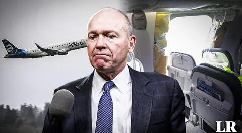 Dave Calhoun, CEO de la empresa Boeing, anuncia su renuncia en medio de escándalo por fallas en aviones