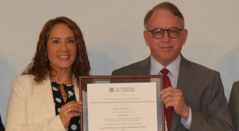 SOUTHERN Perú recibe el Certificado IREC