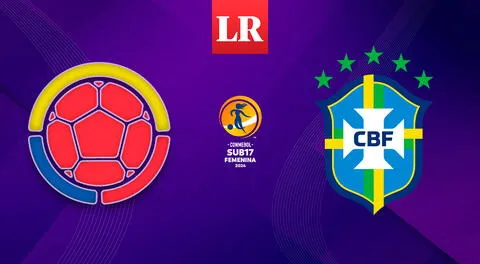 Colombia vs. Brasil EN VIVO, Sudamericano Sub-17 Femenino: hora y canal del duelo por el cuadrangular