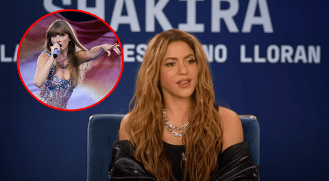 Shakira revela su deseo de colaborar con Taylor Swift: "Sería un lujo"