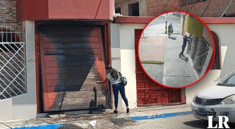 Tacna: delincuentes dejan corona fúnebre, carta extorsiva e intentan quemar vivienda de familia