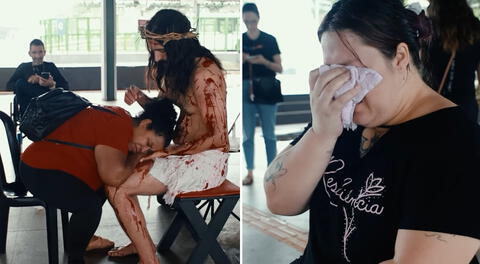 Dramatización de Jesucristo en Brasil conmovió a transeúntes: “Una experiencia que nunca olvidaré”