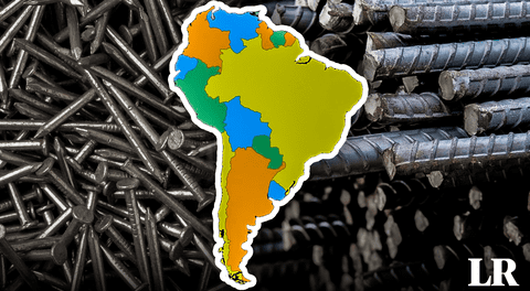 El único país de Sudamérica que se ubica entre los 3 mayores productores de hierro del mundo