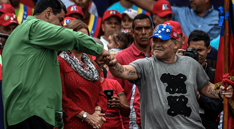 Nicolás Maduro afirmó que a Maradona "lo mataron" como parte de un plan contra Argentina