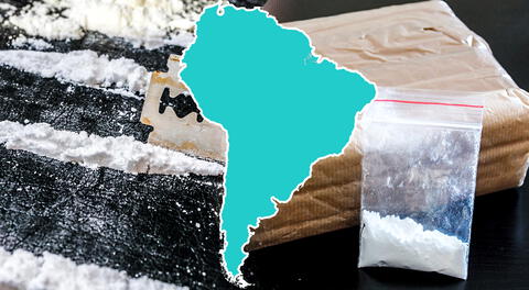No es Perú ni Bolivia: este país de Sudamérica es el principal productor de cocaína en el mundo